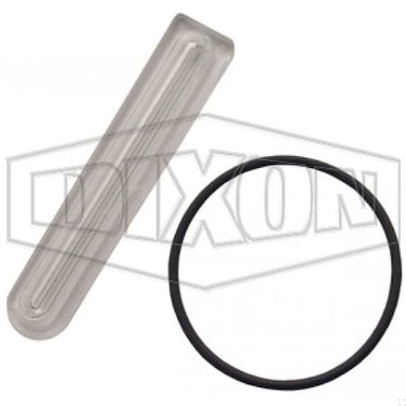 Dixon Wilkerson by Sight Glass Kit, For Use with M16, M26, L16, L26, CB6 Filter GRP-95-079